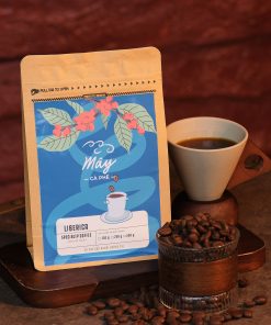 Specialty Liberica coffee in zip bag